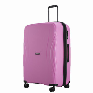 Большой чемодан V&V Travel TIFFANY из полипропилена на 115/125 л весом 4,3 кг Розовый