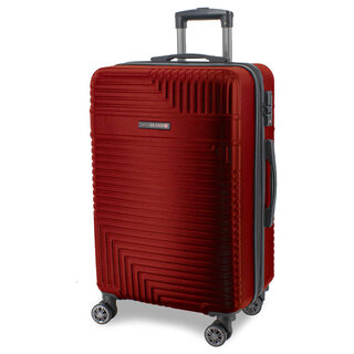 Большой чемодан Swissbrand Brunei на 100 л весом 4,6 кг из пластика Черный