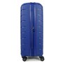 Большой чемодан Snowball 61303 из полипропилена на 107/121 л Синий