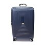 Большой чемодан Airtex 241 из полипропилена на 110/127 л весом 4,7 кг Синий