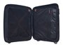 Малый чемодан Airtex 241 ручная кладь из полипропилена на 40/46 л Черный