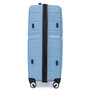 Большой чемодан Semi Line на 98 л весом 3,8 кг из полипропилена Синий