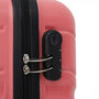 Средний чемодан Semi Line на 61 л весом 3 кг из полипропилена Розовый