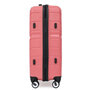 Большой чемодан Semi Line на 98 л весом 3,8 кг из полипропилена Розовый