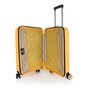 Малый чемодан Snowball ручная кладь на 35 л весом 1,9 кг из полипропилена Желтий