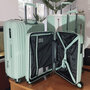 Большой чемодан Swissbrand Narberth на 105 л весом 3,9 кг из полипропилена Бирюзовый