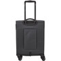Малый чемодан Travelite Croatia ручная кладь на 35 л весом 2,4 кг Черный