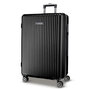 Средний чемодан Swissbrand Riga 2.0 на 72 л весом 3,4 кг из пластика Черный
