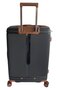 Большой чемодан Airtex 247 на 108/125 л весом 4 кг из полипропилена Черный