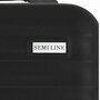 Малый чемодан Semi Line на 41 л весом 2,5 кг Черный