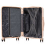 Малый чемодан Semi Line ручная кладь на 38 л весом 2,5 кг Ecru