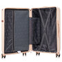 Средний чемодан Semi Line на 60 л весом 3,1 кг Ecru