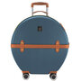 Винтажный круглый чемодан Semi Line на 49 литров Синий
