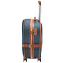 Винтажный круглый чемодан Semi Line на 49 литров Синий
