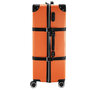 Винтажный большой чемодан Semi Line на 96 л весом 4,4 кг Оранжевый
