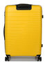 Большой чемодан Madisson (Snowball) 33703 из полипропилена на 101 л весом 4,3 кг Желтый