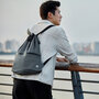 Городской складной рюкзак Xiaomi Runmi 90 Ninetygo Lightweight Urban Drawstring Антрацит