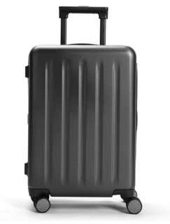 Средний чемодан Xiaomi Ninetygo PC на 64 литра из поликарбоната Черный