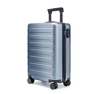 Малый чемодан Xiaomi Ninetygo Business Travel на 33 л из поликарбоната Голубой